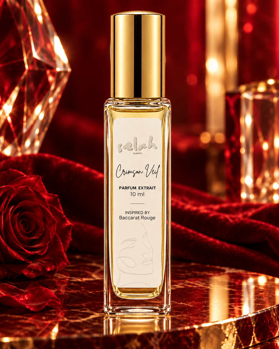 Crimson Veil Pure Perfume Oil