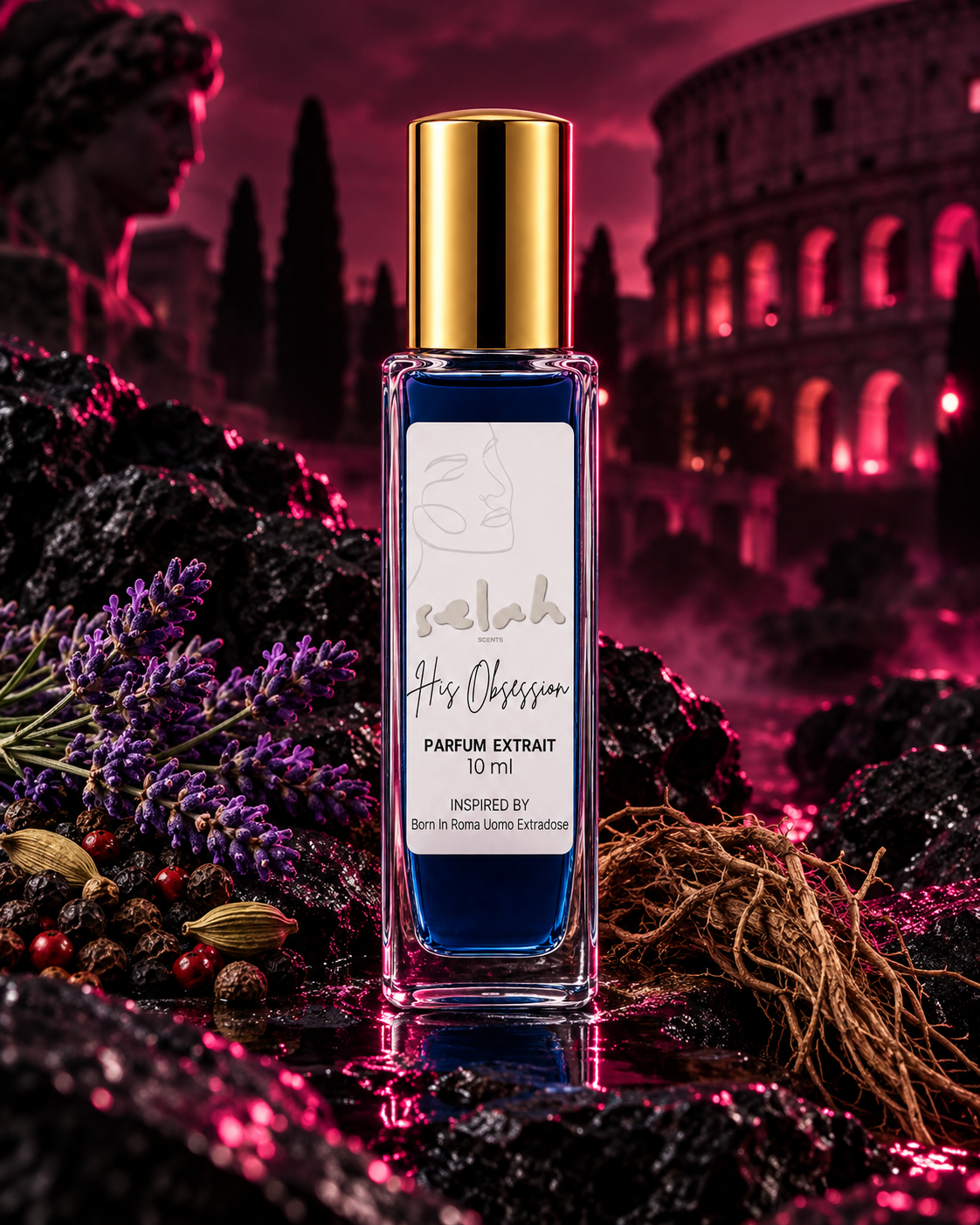 His Obsession Pure Perfume Oil